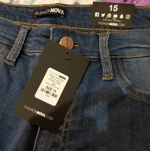 Classic High Waist Skinny Jeans - Medium Blue Wash